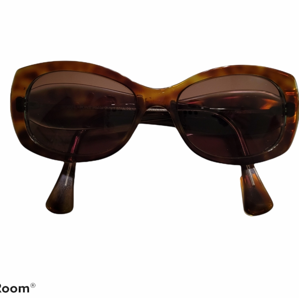 Authentic Lafont tortoiseshell/aqua sunglasses